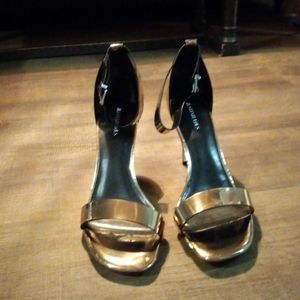 Rose gold heels